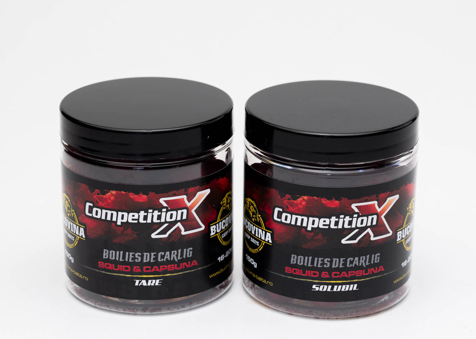 Competition X Boilies de Cârlig  solubil 16-20 mm 150 gr